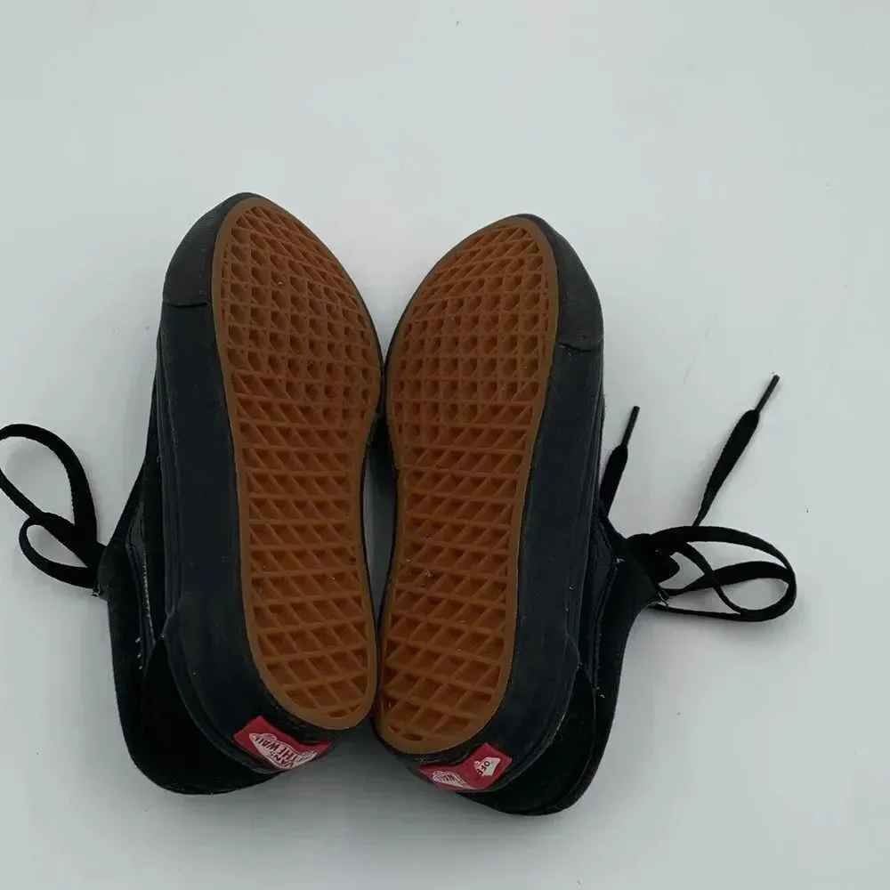 Vans Classic All-Black Low-Top Sneakers | Men’s Size 5 | Skate & Casual Shoes